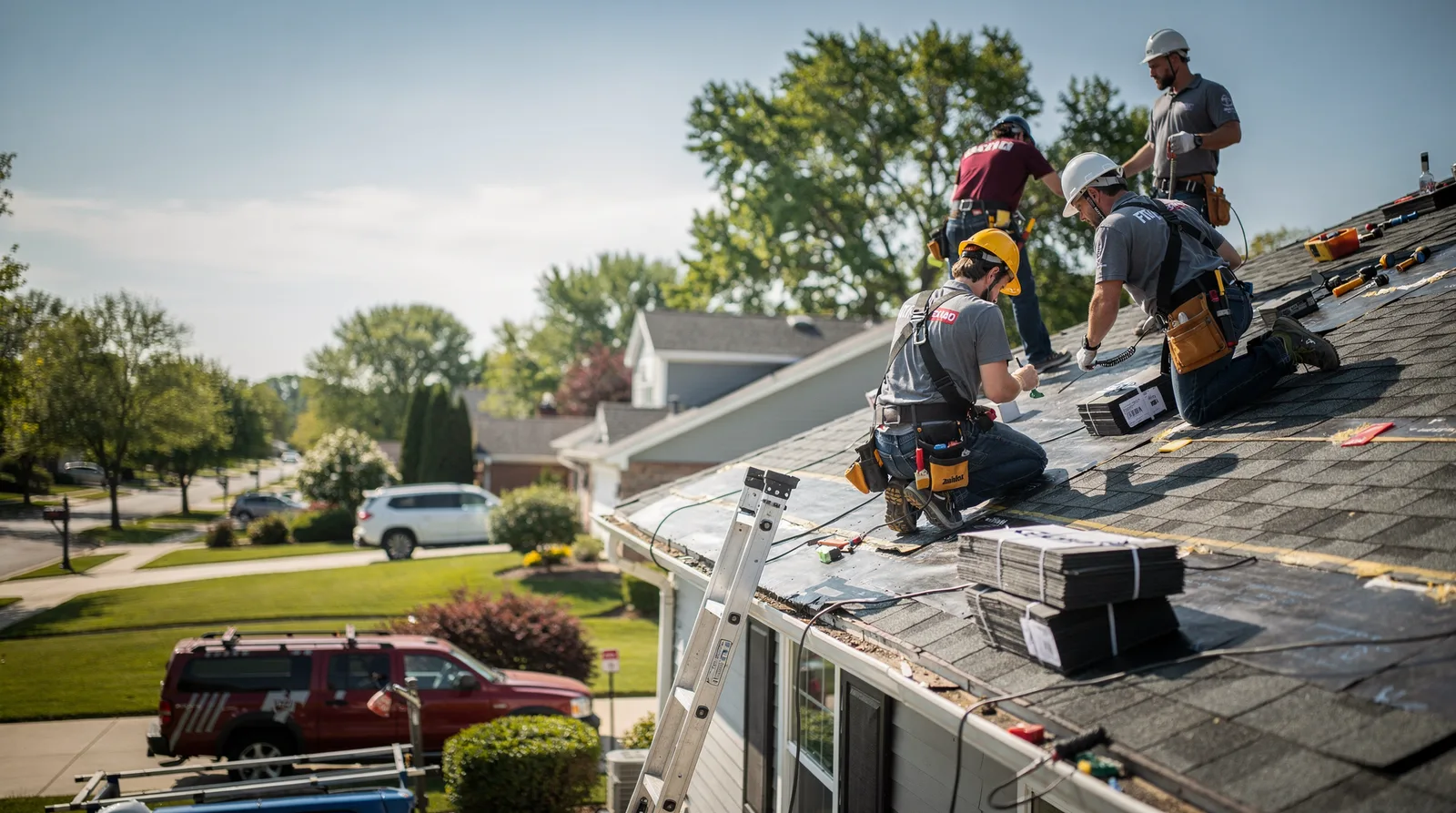 Roof Repair in Cornish, ME around you